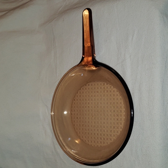 Corning Visions ware 10" Amber Skillet - Picture 2 of 7